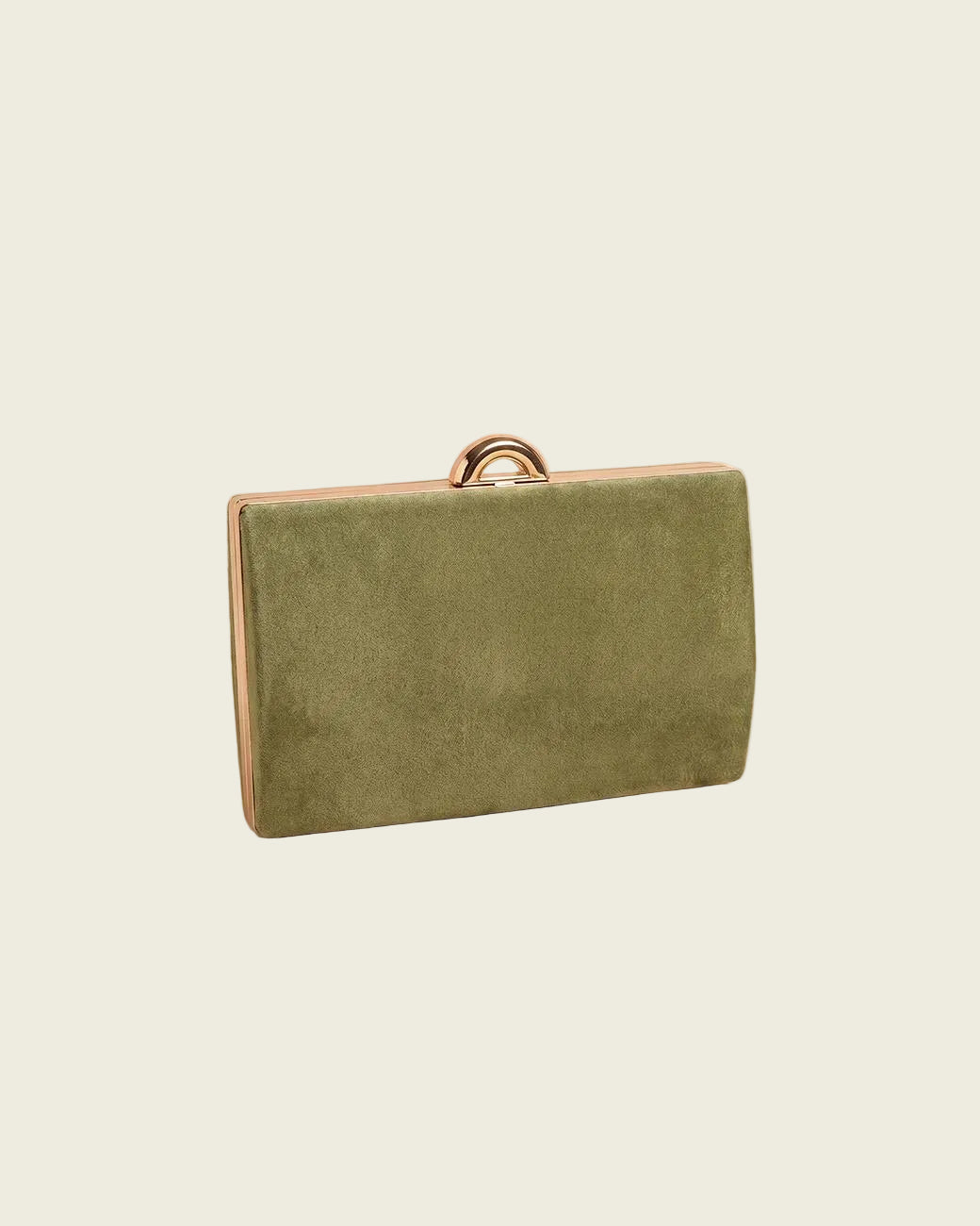Khloe Green Evening Clutch Bag