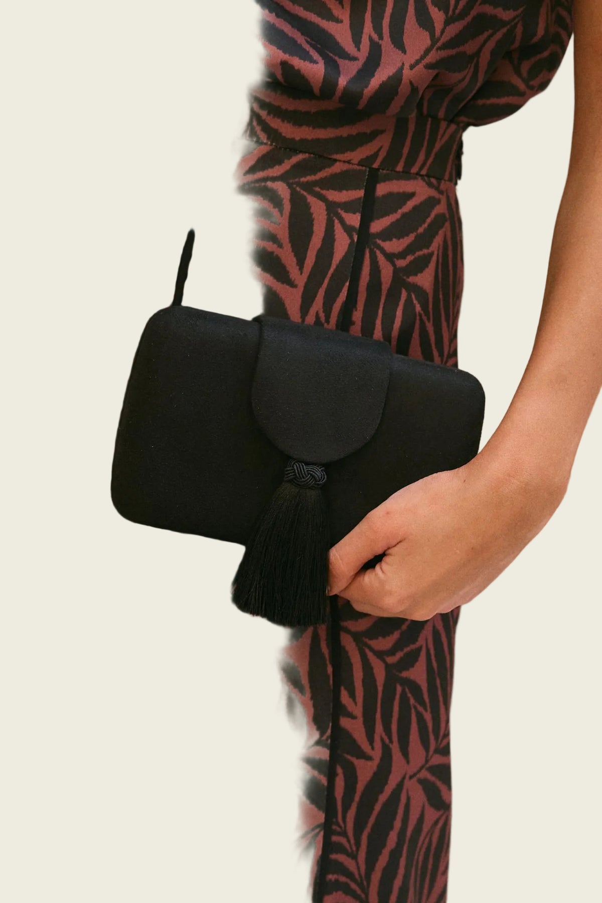 Elvira Tassel Clutch Bag