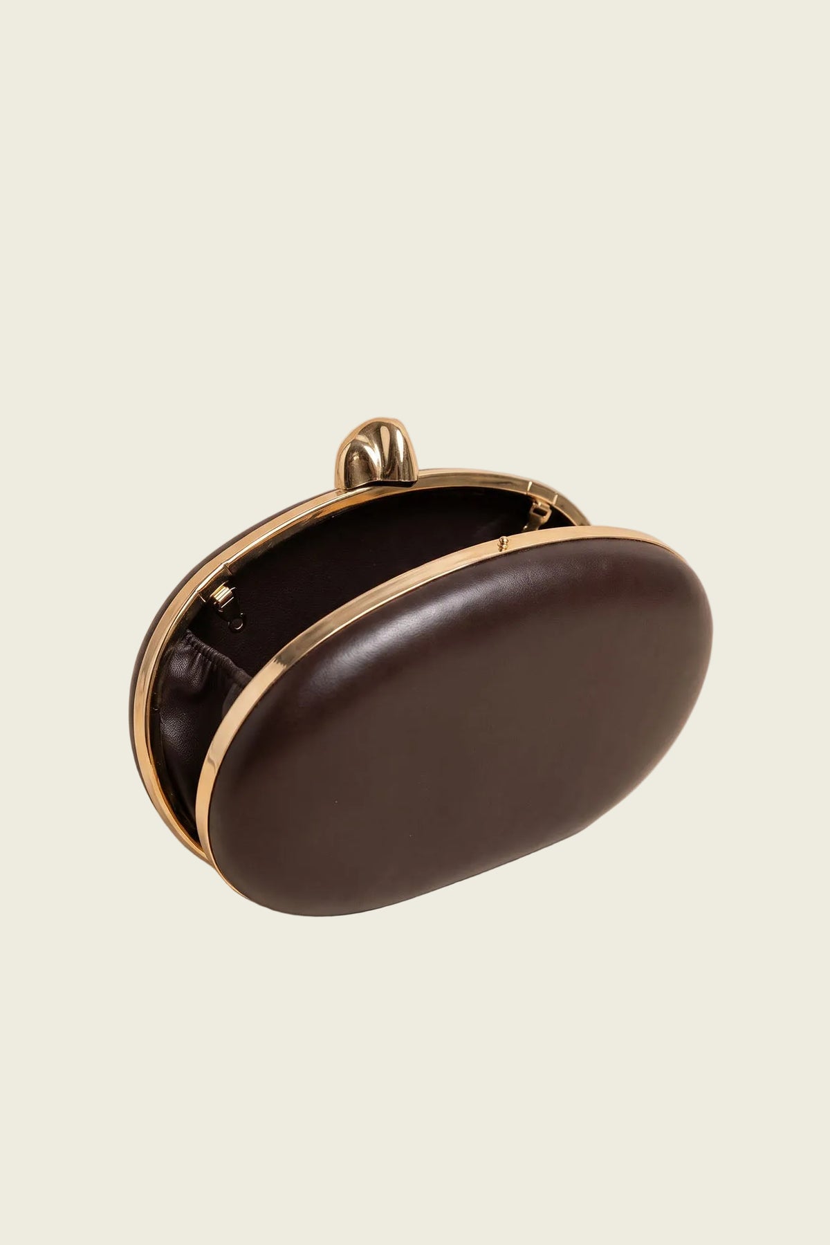 Geneviève Oval Clutch Bag