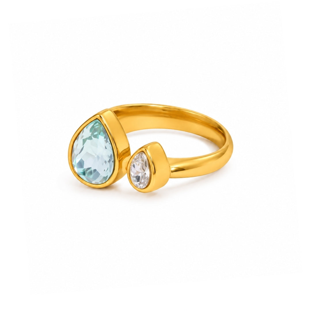 Anillo Glamour Azul