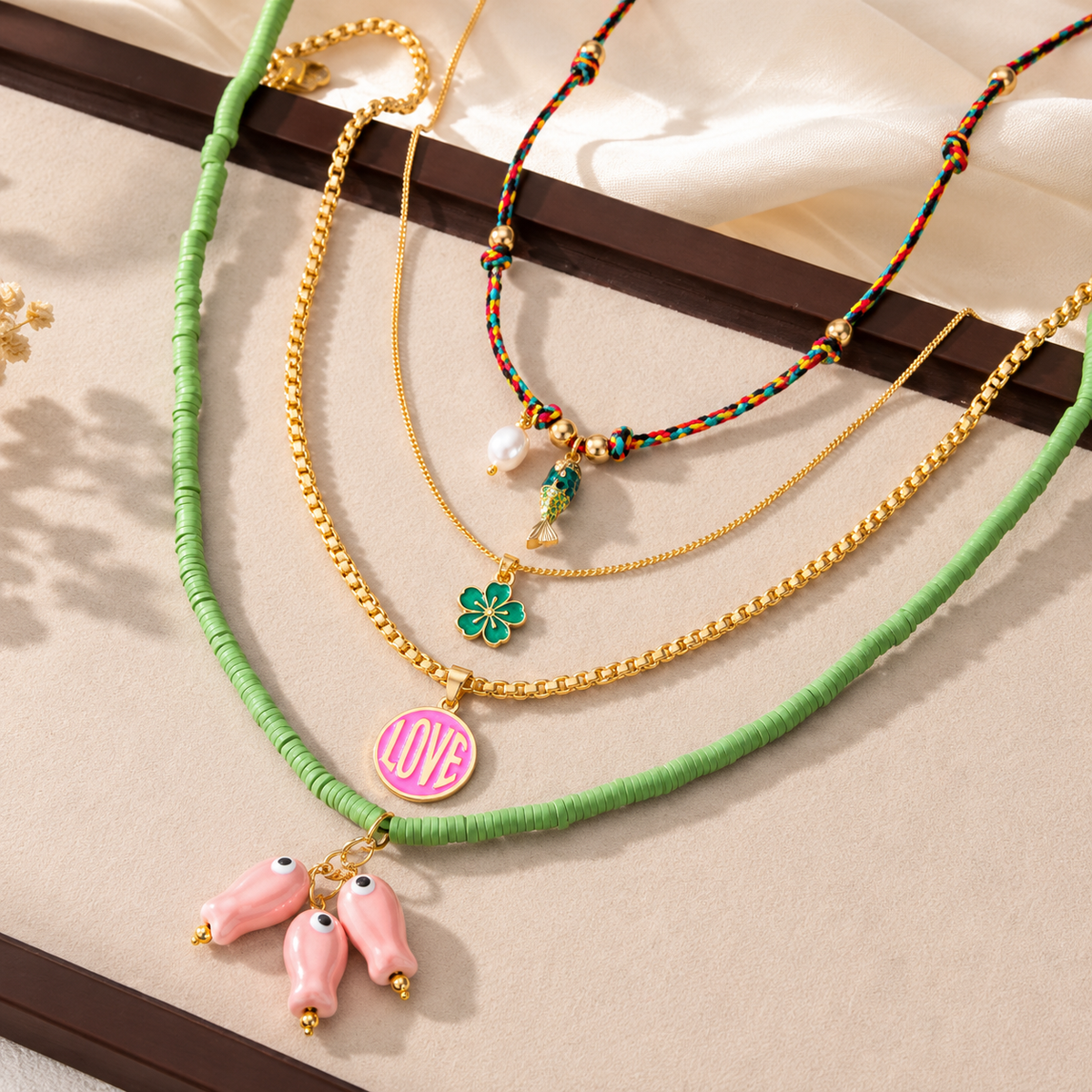 Bohemian Layered Necklaces