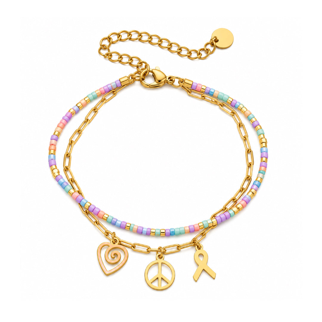Multicolor Mosaic Bracelet