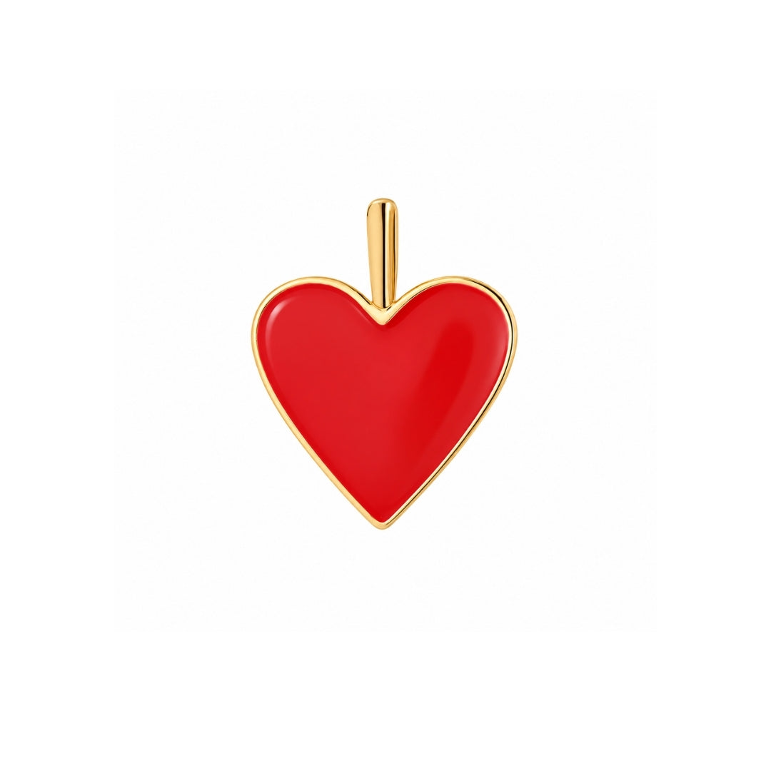 Red Heart Charm
