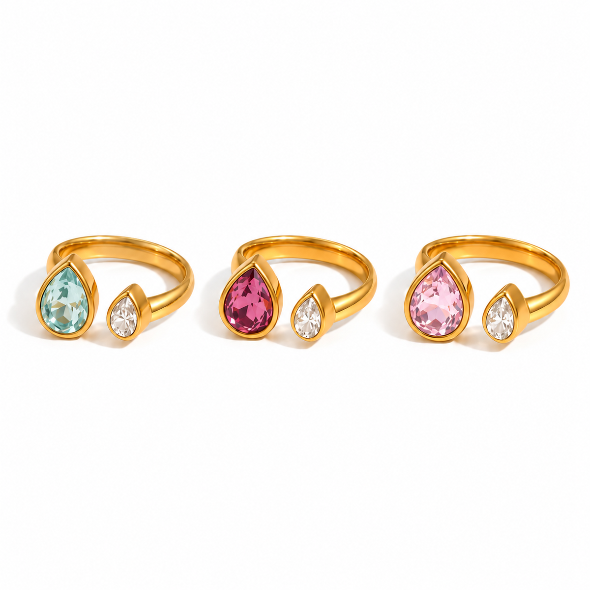 Anillo Glamour Rosa