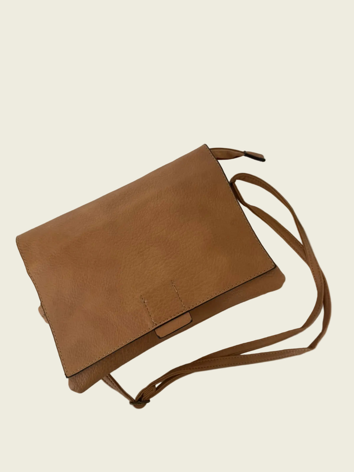 Alba Camel Crossbody Bag