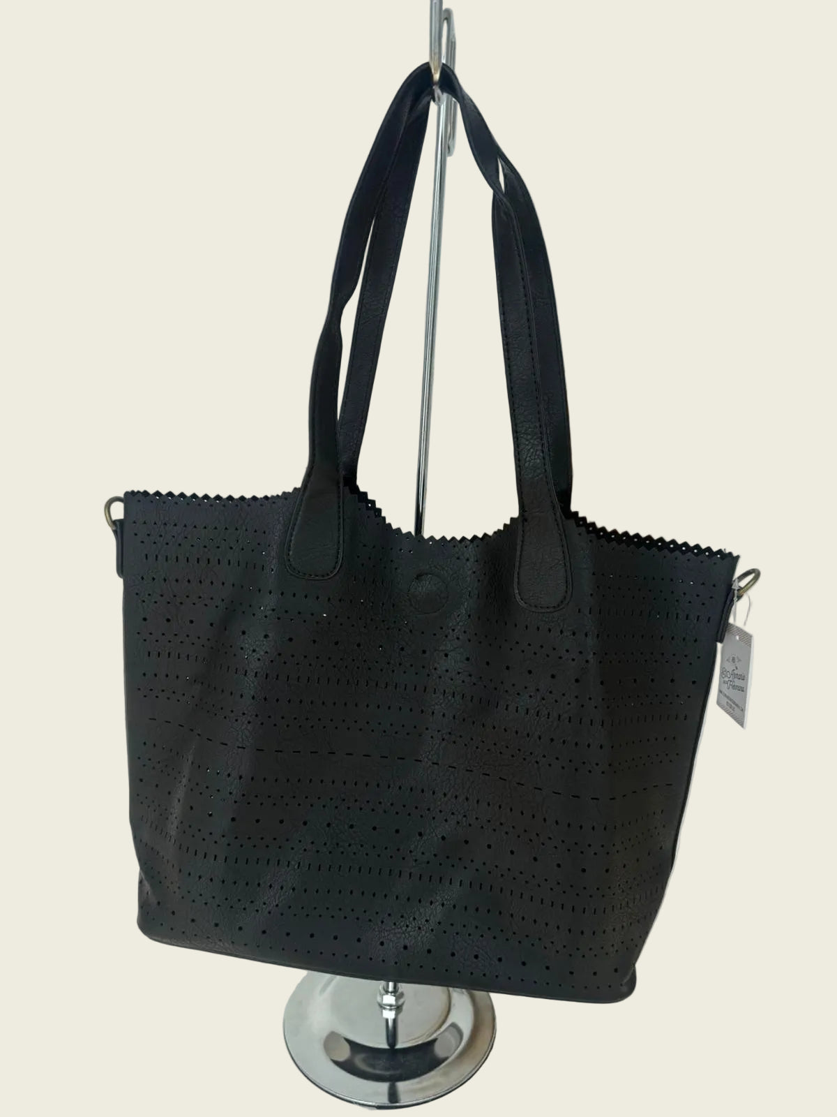 Black Sena Tote Bag