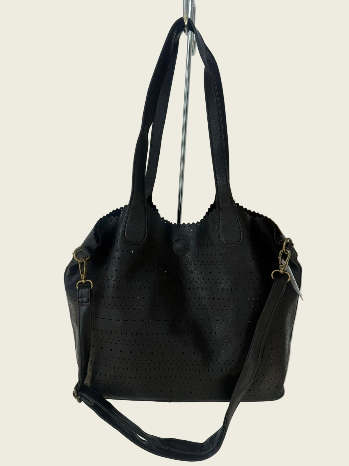 Black Sena Tote Bag
