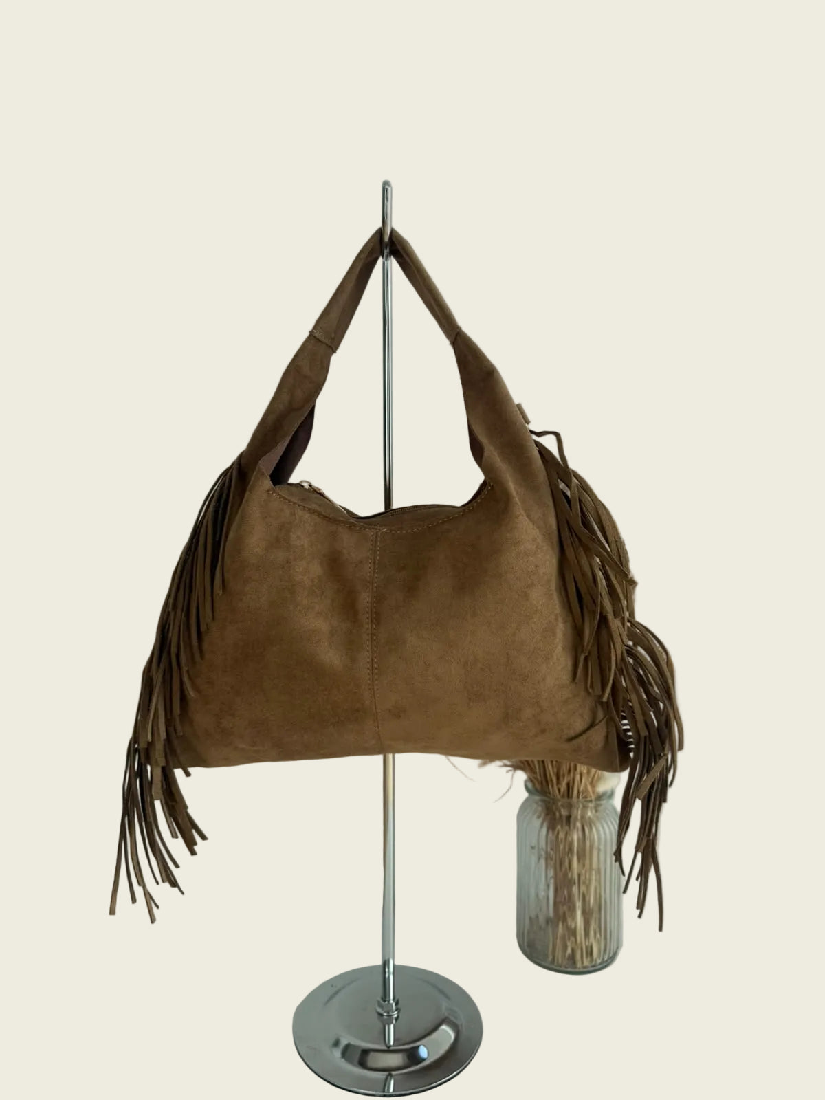 Vera Camel Crossbody Bag