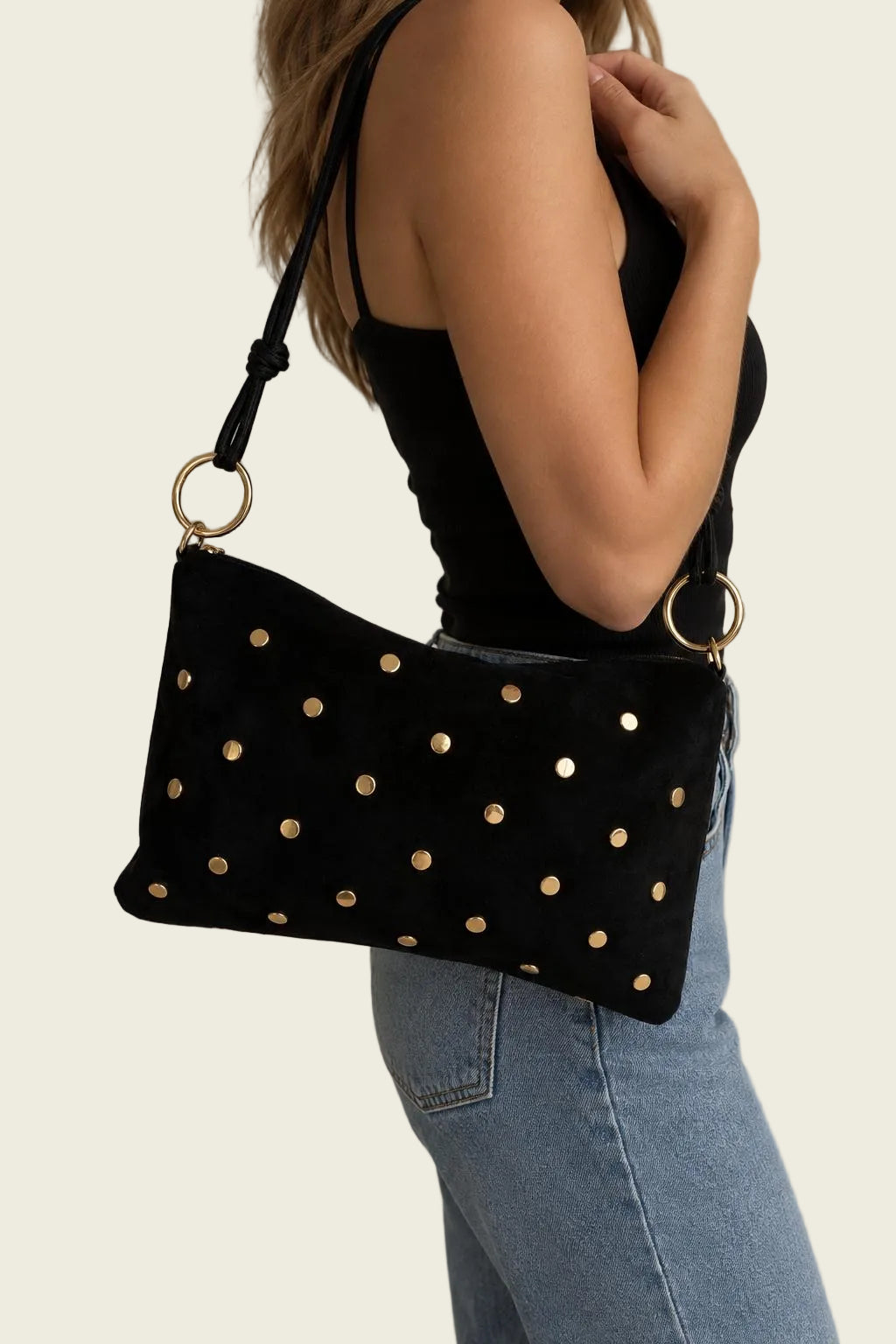 Black Gala Hobo Bag