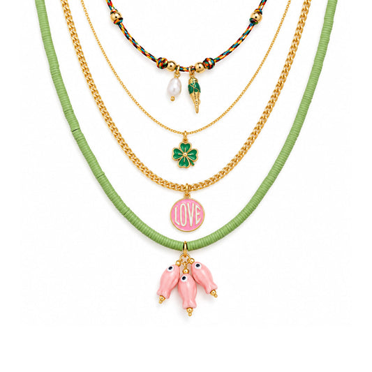 Bohemian Layered Necklaces