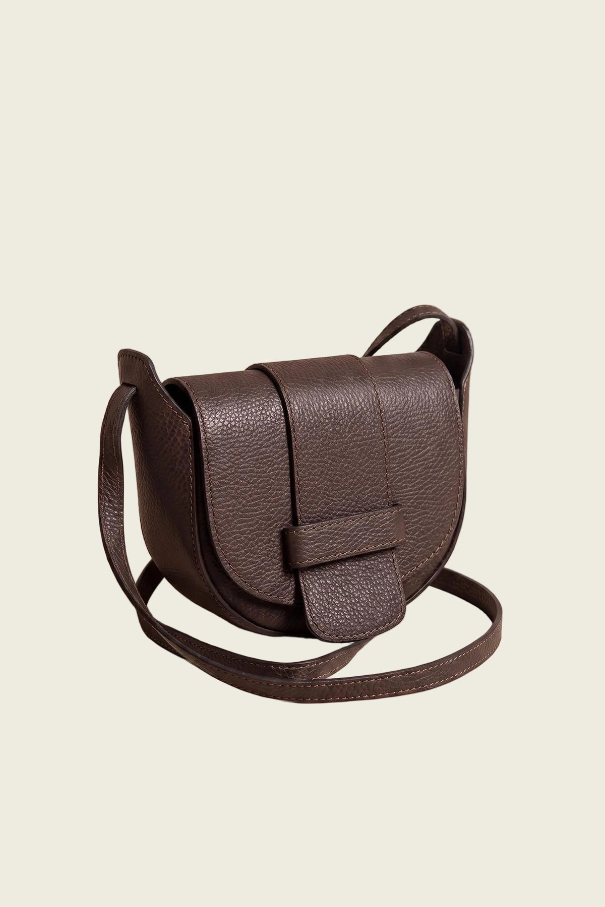 Altea Leather Flap Crossbody Bag