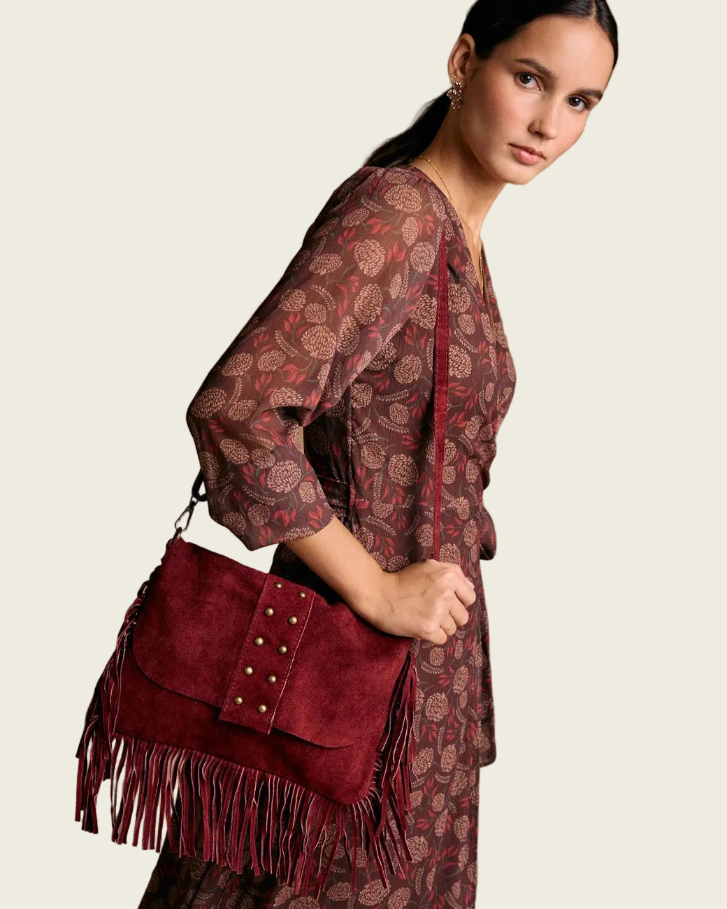 Kaia Fringe Crossbody Bag