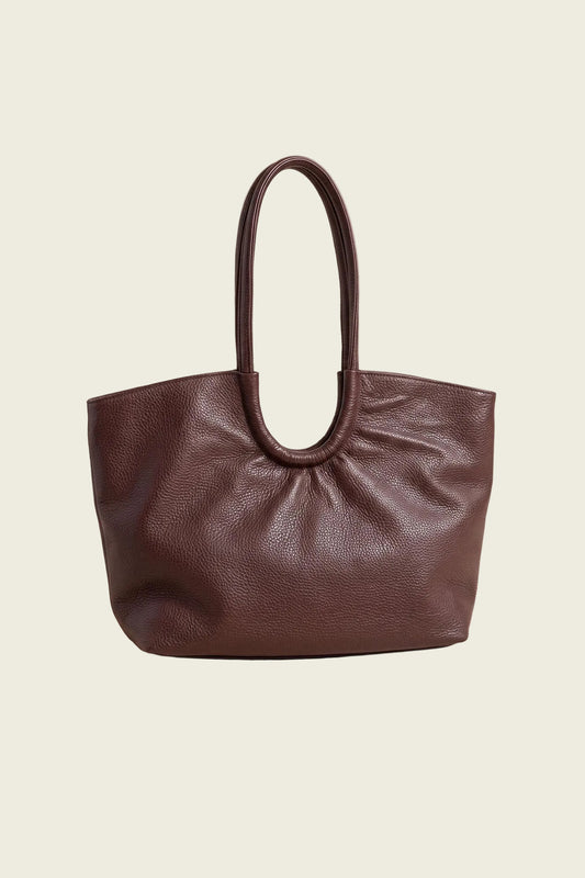 Naira Leather Shopper Bag
