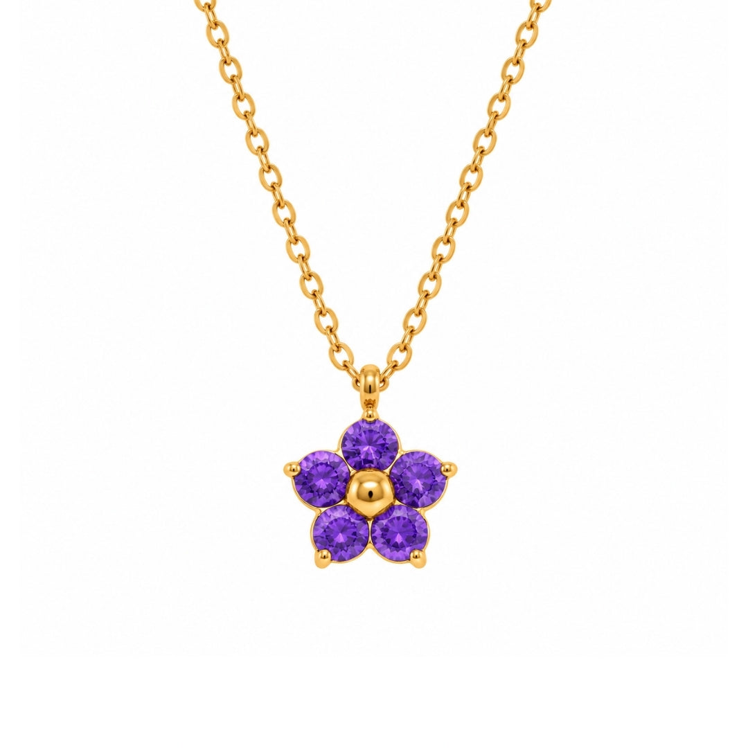 Lilac Spring Necklace