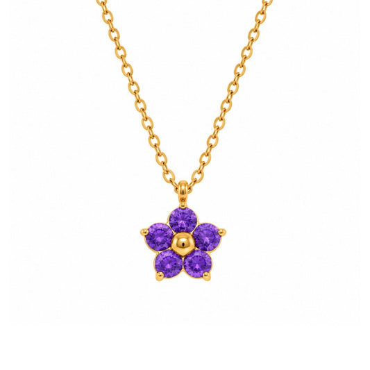Lilac Spring Necklace