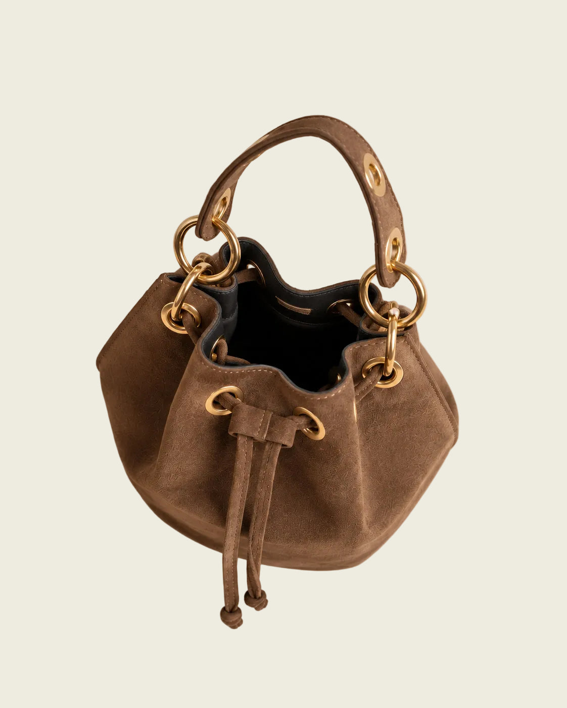 Mirian Suede Bucket Bag