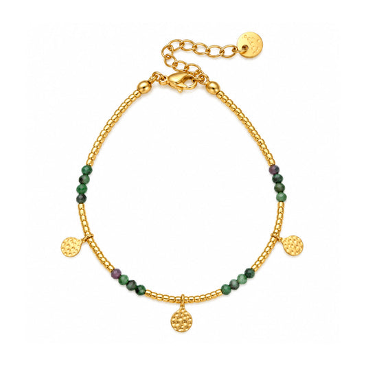 Aurora Olive Bracelet
