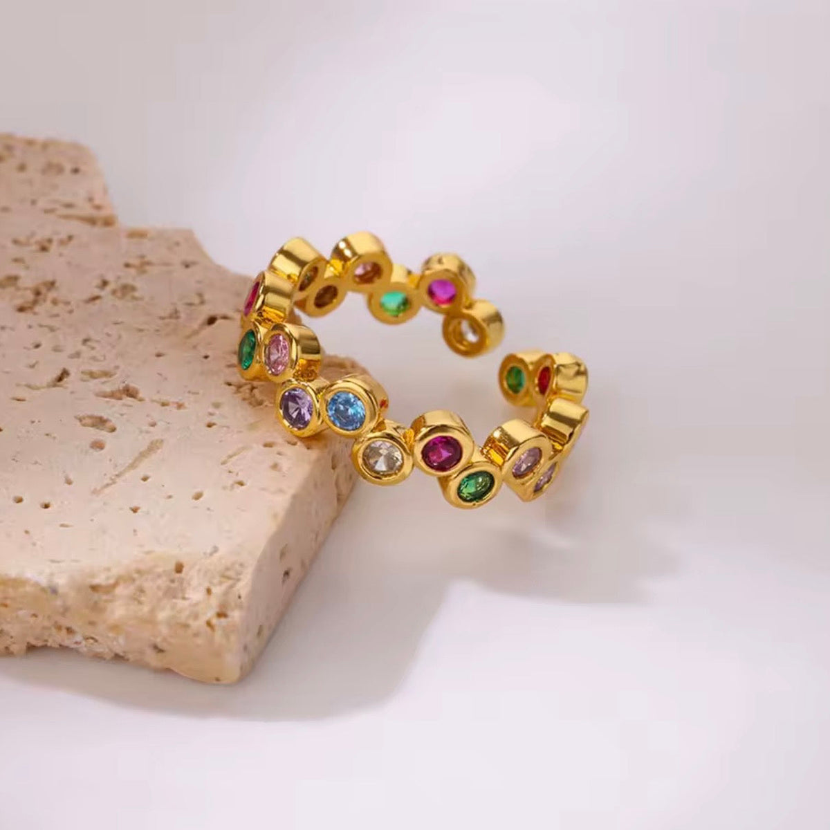 Anillo Burbujas de Colores