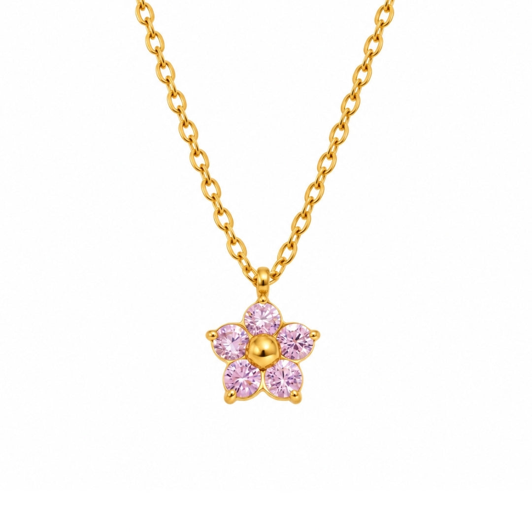 Pink Spring Necklace