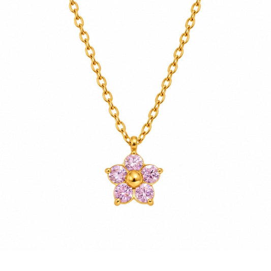 Pink Spring Necklace
