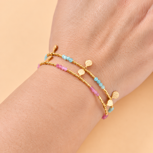 Pulsera Aurora Rosa