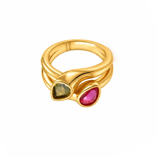 Double Ruby Ring