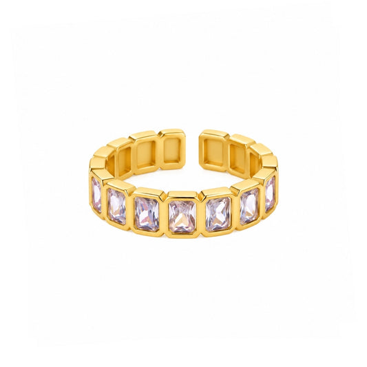 White Sparkle Ring