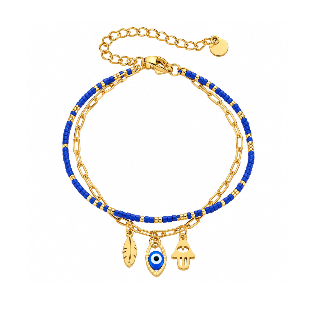 Pulsera Mosaico Azul