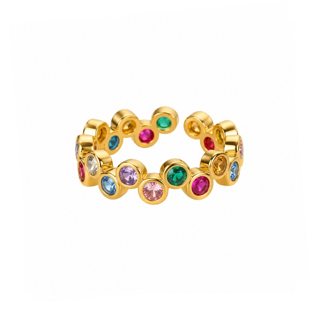 Anillo Burbujas de Colores