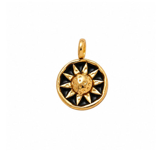Black Sun Charm