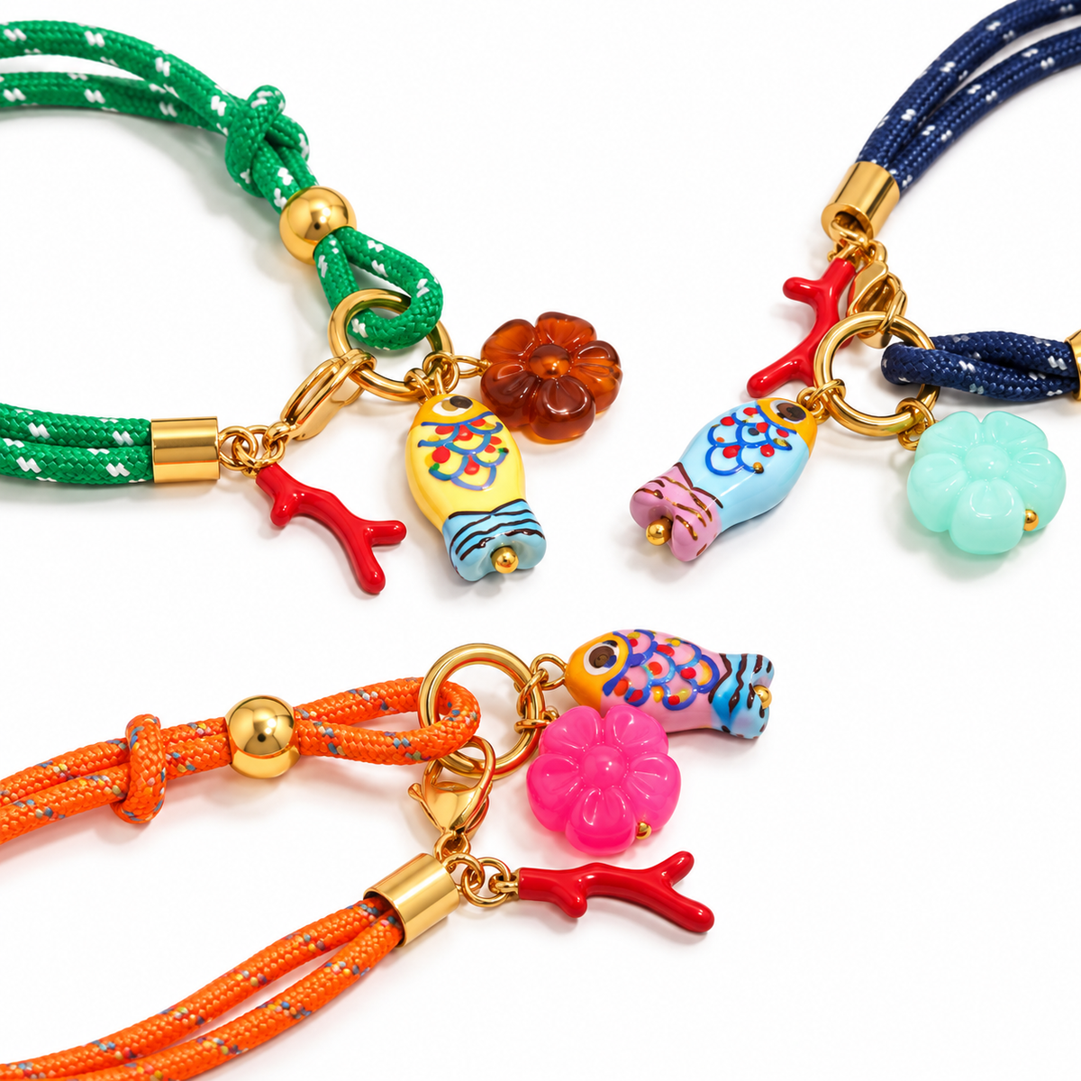 Orange Reef Bracelet