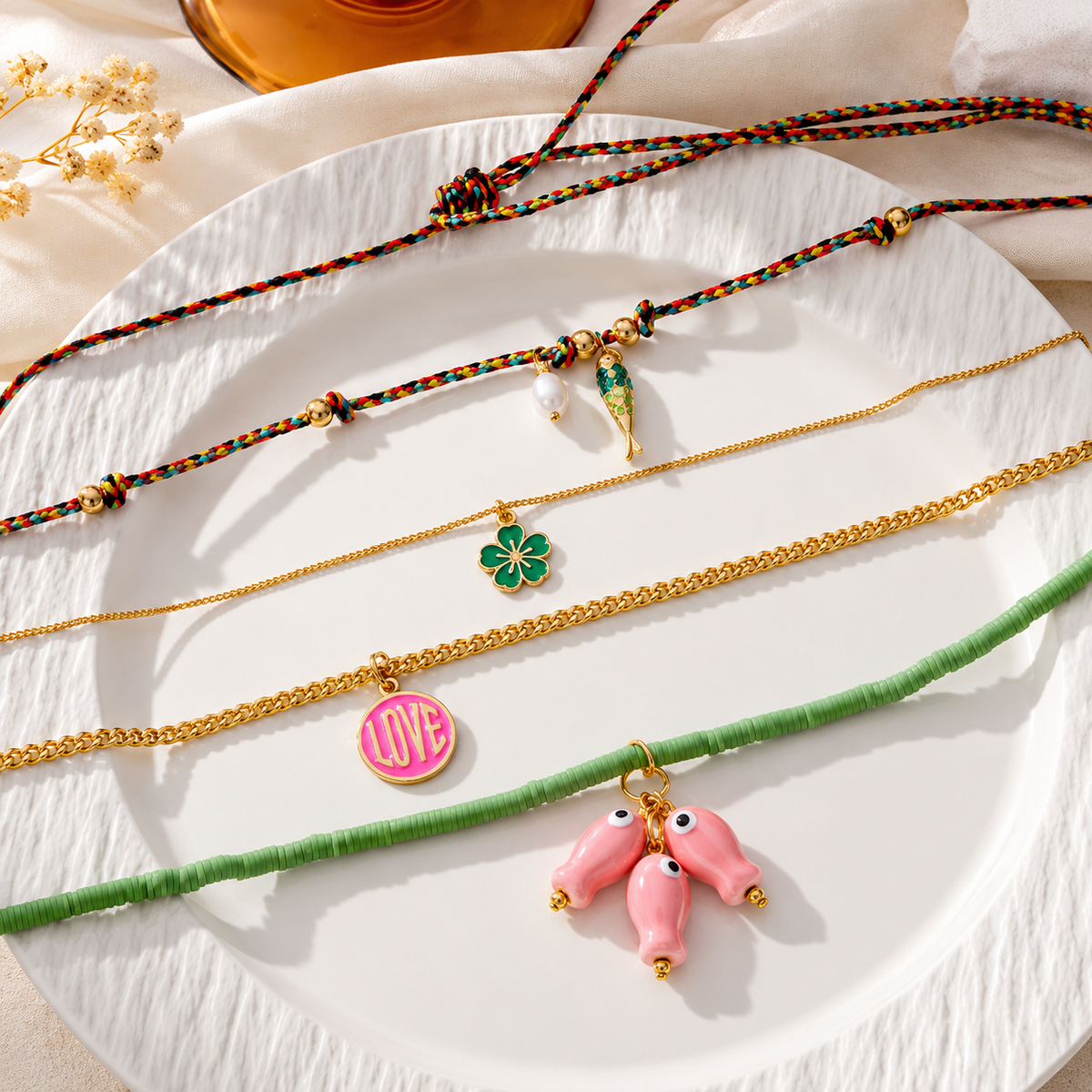 Bohemian Layered Necklaces