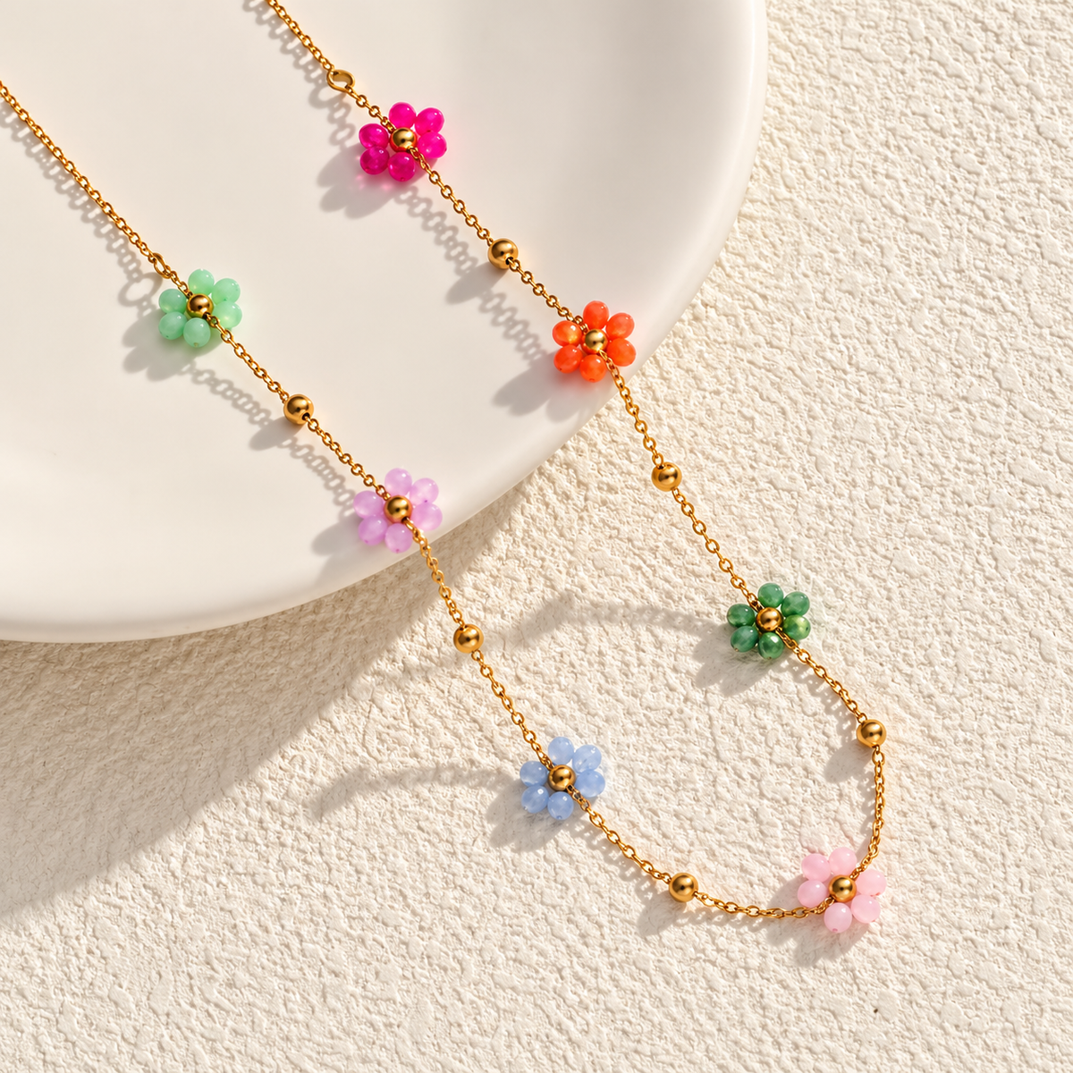 Color Drops Necklace