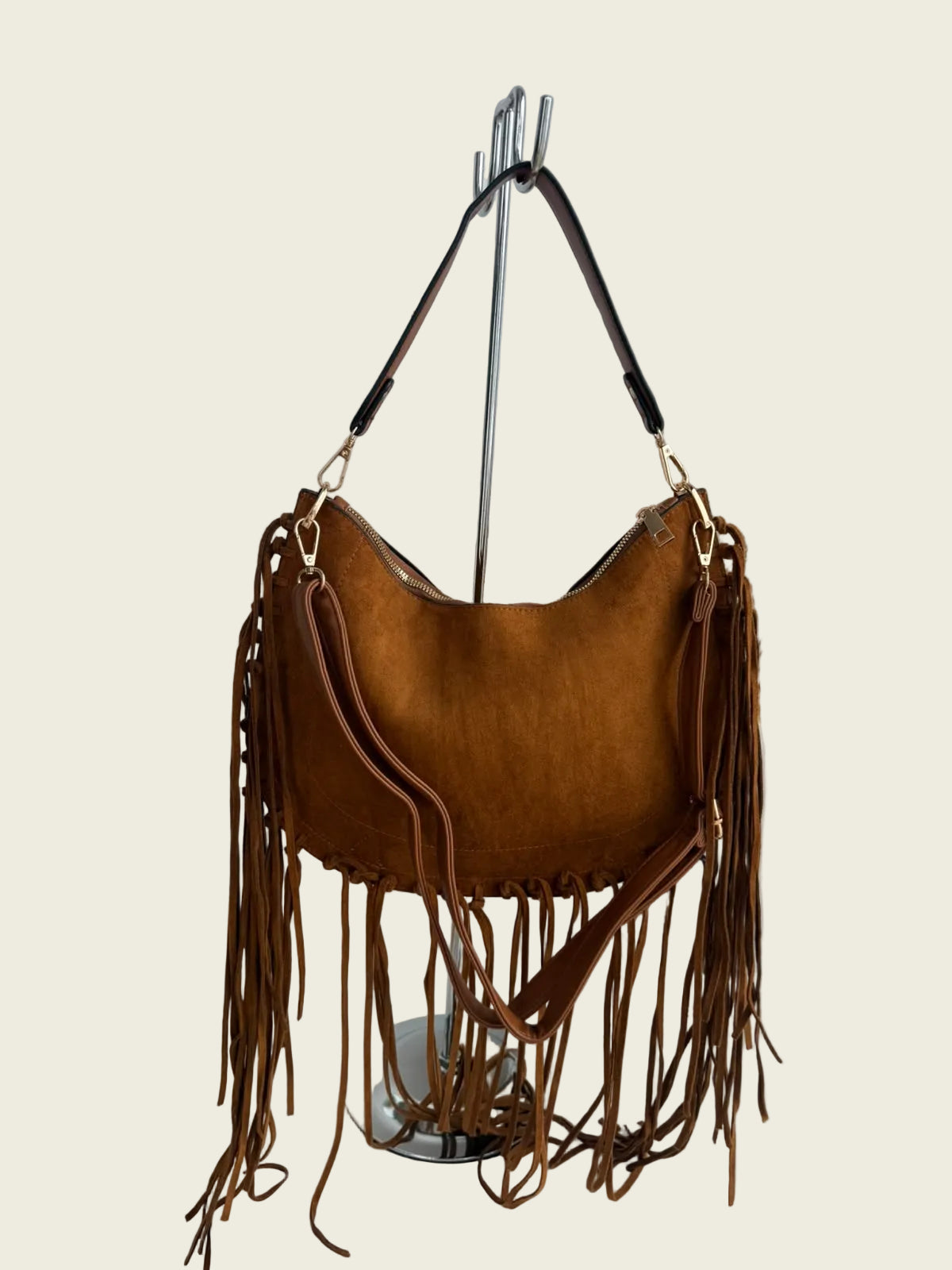 Mara Camel Shoulder Bag