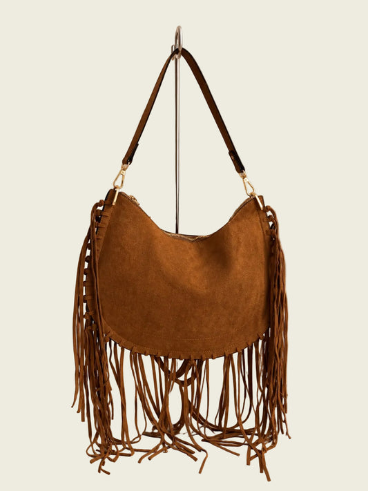Mara Camel Shoulder Bag