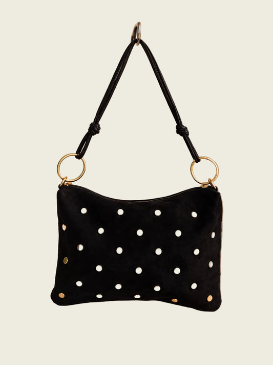 Black Gala Hobo Bag
