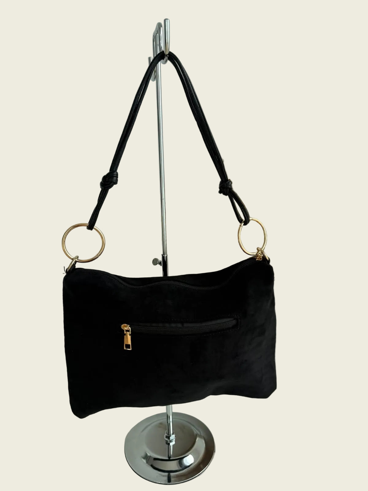 Black Gala Hobo Bag