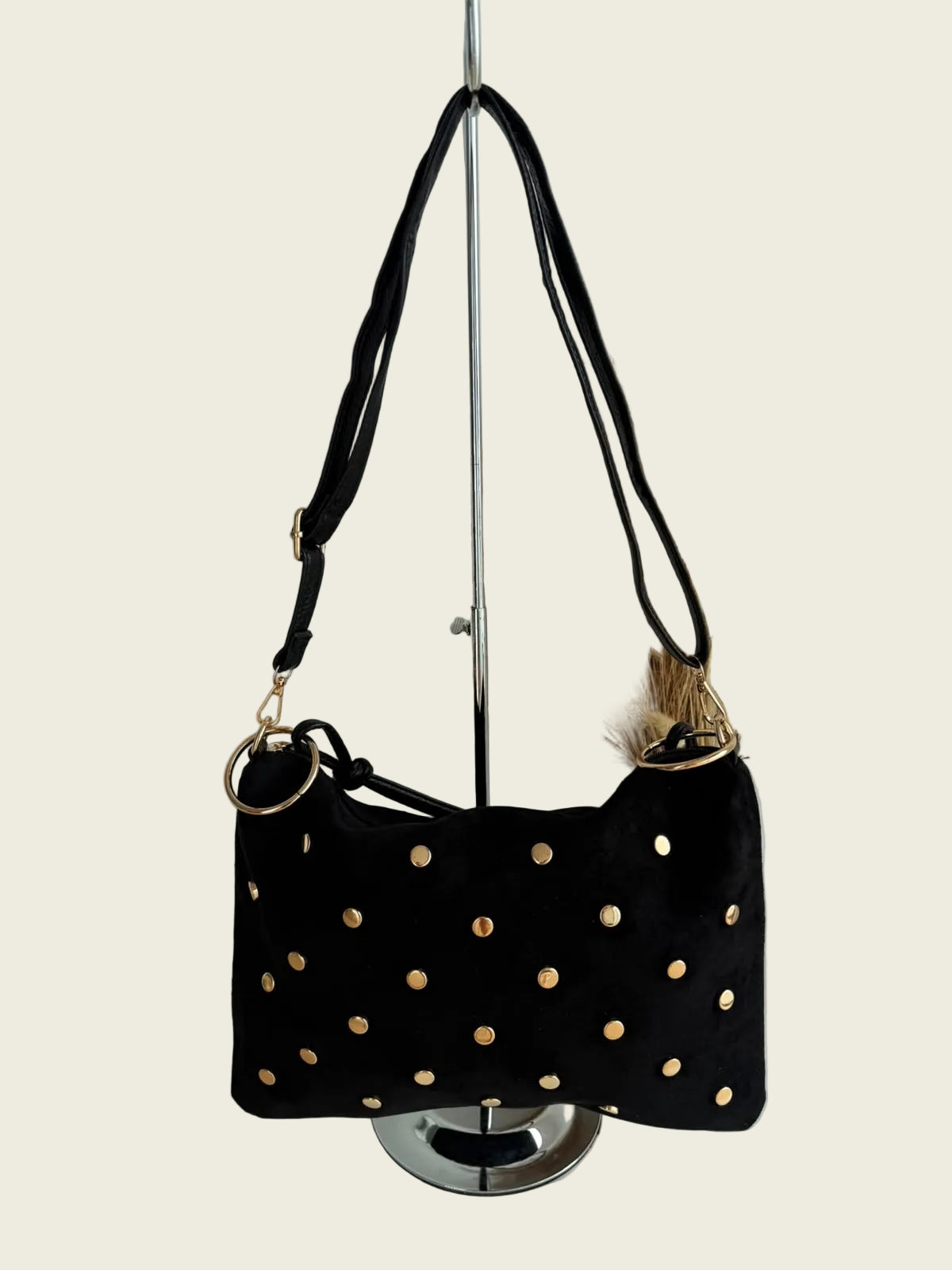 Black Gala Hobo Bag