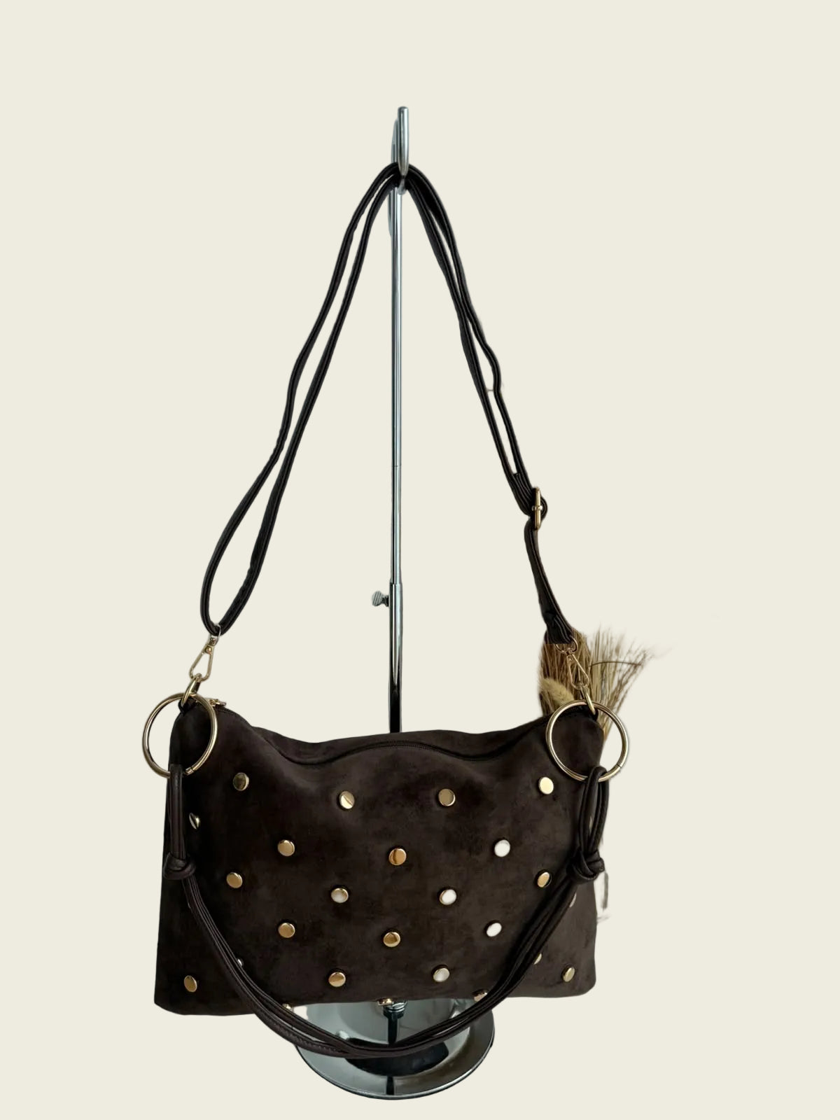 Brown Gala Hobo Bag