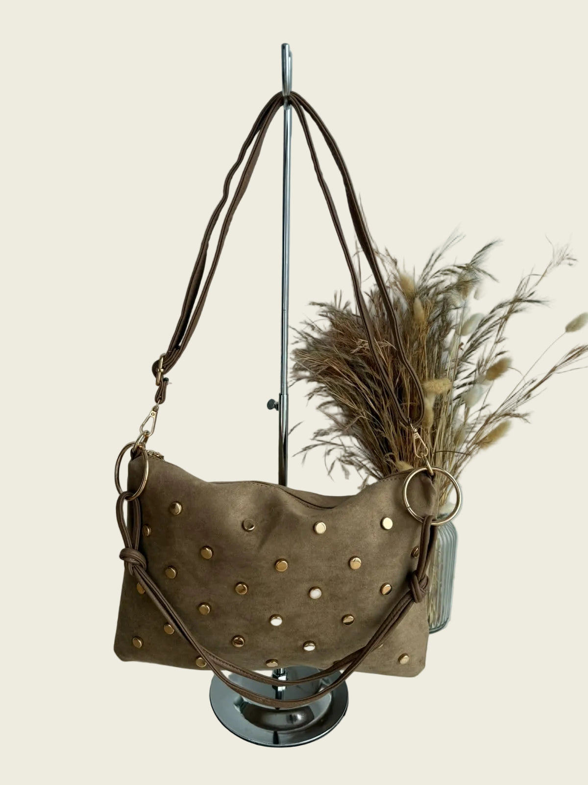 Gala Camel Hobo Bag