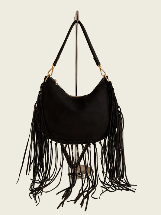 Mara Black Shoulder Bag
