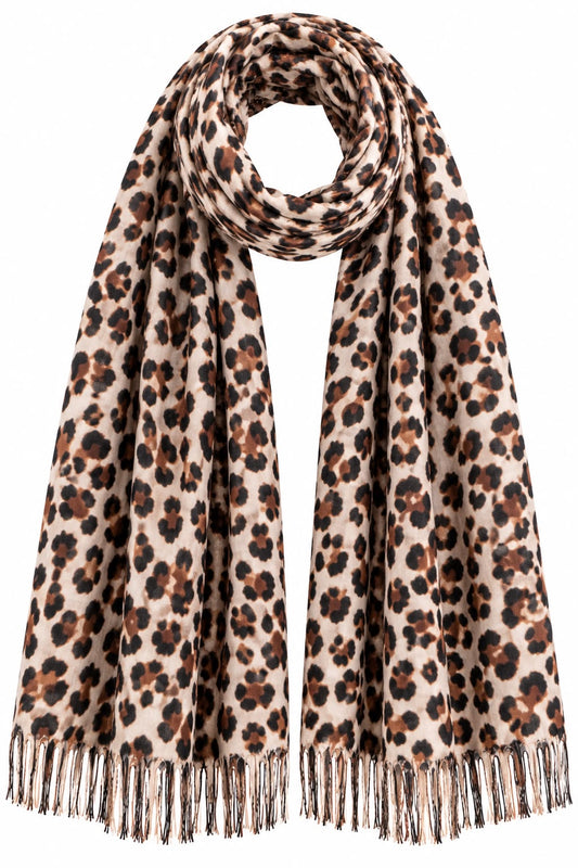 Beige Wild Scarf