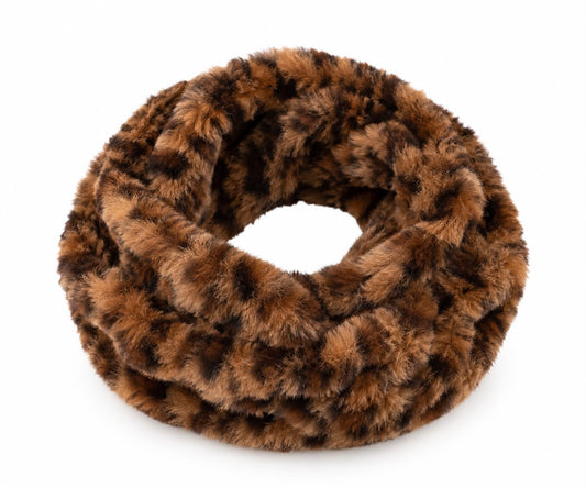Leopard Cloud Neck Warmer
