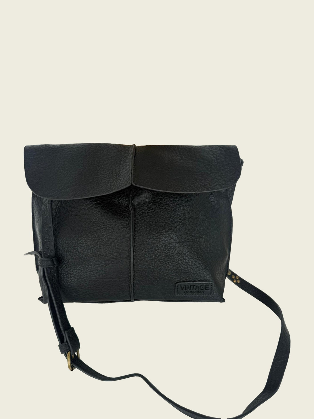 Bolso tote Lía negro frontal